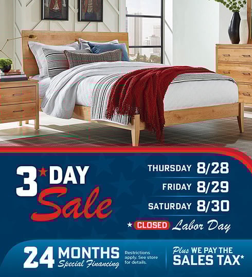 3 Day Sale!