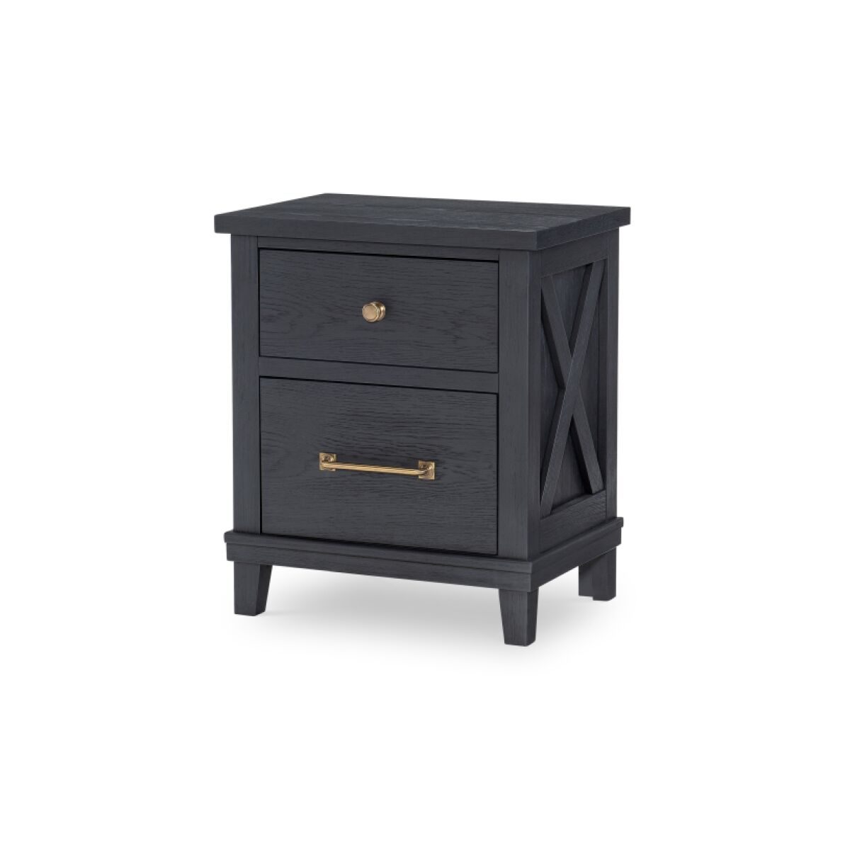Flatiron Nightstand Black Talsma Furniture West Michigan's Furniture Store