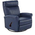 Codie Leather Swivel Glider Recliner