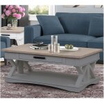 Americana Modern Dove Cocktail Table