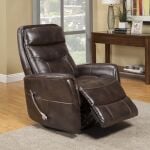 Gemini Truffle Glider Recliner - Image 2