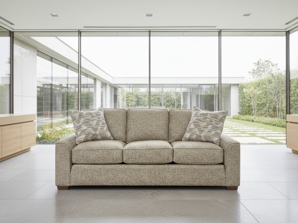 8000 Series Sofa with Pillows - Image 3
