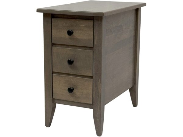 Driftwood Chairside Table End tables Amish Works