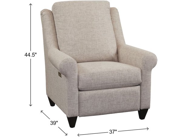 Benchmade Power Reclining Chair Tall Back Option - Image 4
