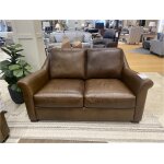 Dallas All Top Leather Loveseat