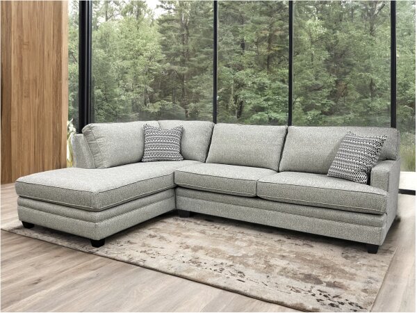 Gatsby Oreo Sectional with Pillows - Image 2