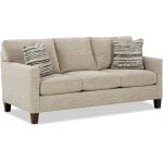 M9 Graystone Sofa with Pillows