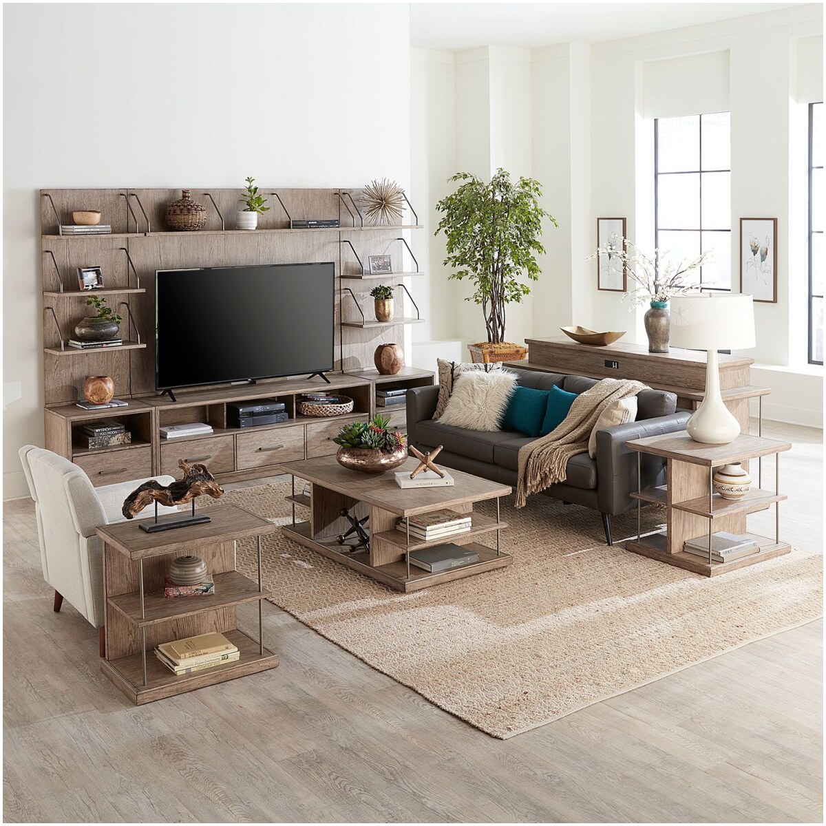 City Scape Chairside Table End tables Liberty Furniture 16