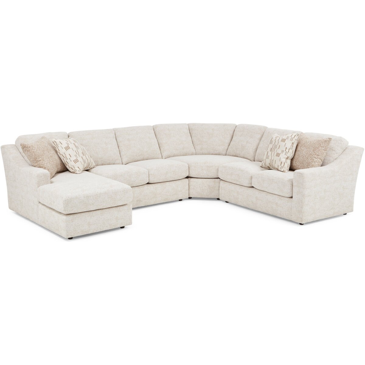 Caverra Sectional with Pillows Sectionals Best Home Furnishings 8