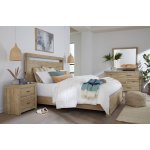 Modern Loft Queen Panel Bed Khaki - Image 2