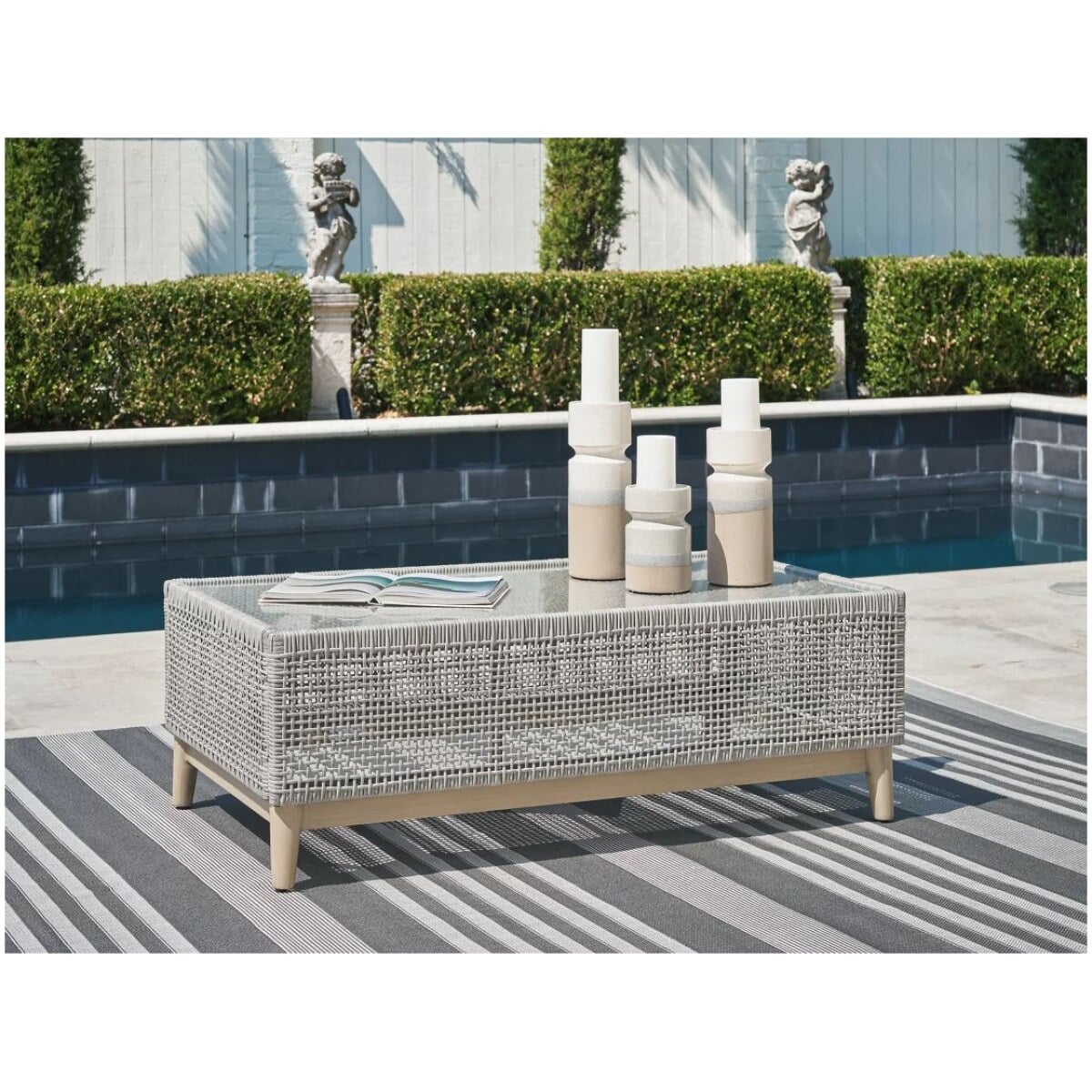 Outdoor Coffee Table Neutral – Talsma Furniture - West Michigan's Furniture Store