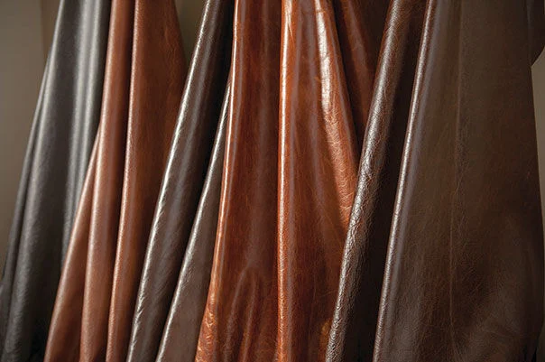 2 Col Leather Display
