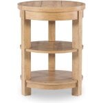 Todays Traditions Round Chairside Hickory