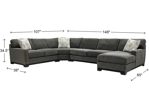 Gemini Four Piece Sectional - Image 3