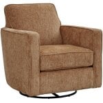 Impulse Brandy Swivel Glider