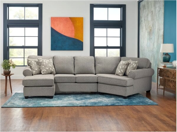 Kudo Sand Sectional with Pillows - Image 3