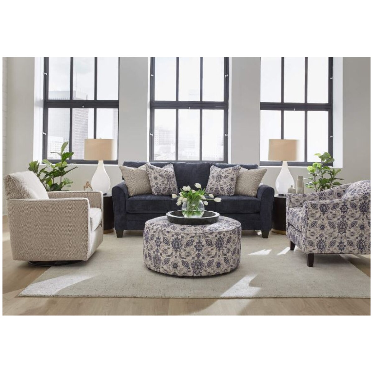Wowza Navy Sofa – Talsma Furniture - West Michigan's Furniture Store