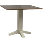 36" Square dropleaf Table