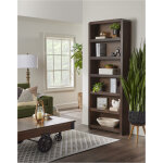 Taylor 84 Inch Bookcase Espresso - Image 2