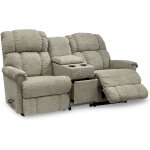 Pinnacle Rocking Reclining Console Loveseat