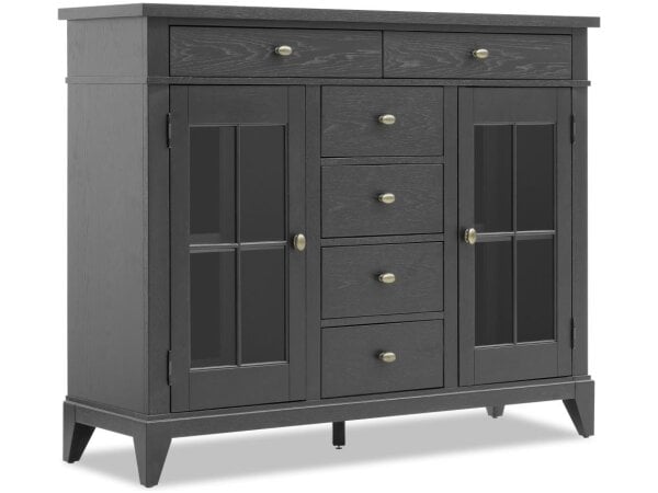 Todays Traditions Tall Server Black Dining Storage Legacy Classic Furniture