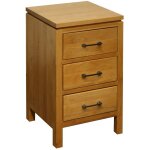 West 3 Drawer Nightstand