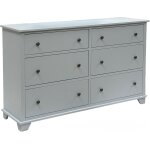 Portland 6 Drawer Dresser