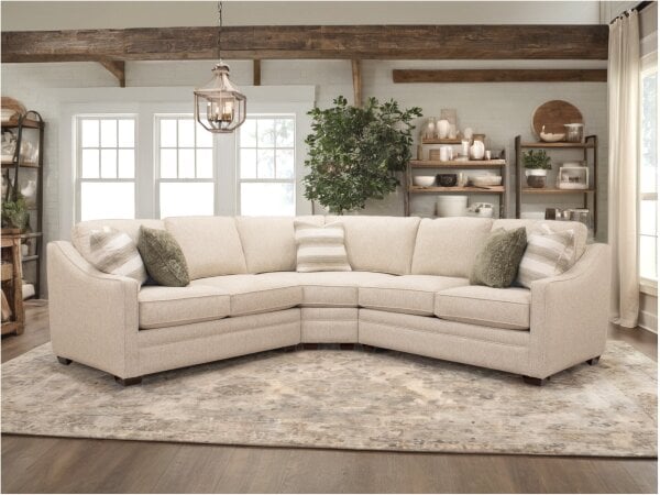 F9 Teddy Sectional with Pillows - Image 3