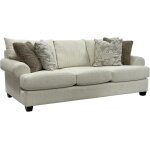 Naples Ivory Sofa with Pillows