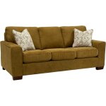 Zodiac Umber Sofa with Pillows