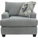 Delicate Sky Chair with Pillow - Image 3