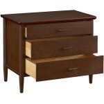 Copenhagen 3 Drawer Nightstand - Image 8