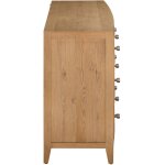 Newbury 6 Drawer Dresser Natural - Image 4