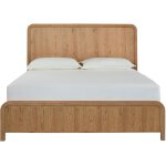 Newbury Queen Panel Bed Natural - Image 3