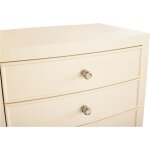 Newbury 3 Drawer Nightstand Parchment - Image 7