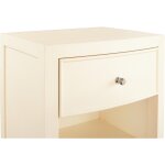 Newbury Bedside Table Parchment - Image 5
