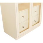 Newbury Arched Cabinet Parchment - Image 8