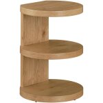 Newbury Round Spot Tiered End Table