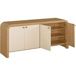 Newbury 4 Door Arched Credenza - Image 4