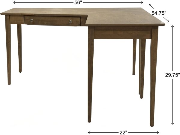 Modular Wedge Desk and Return - Image 3