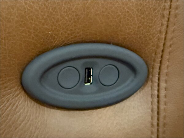 L9 Leather Sectional with Recliner - Image 5