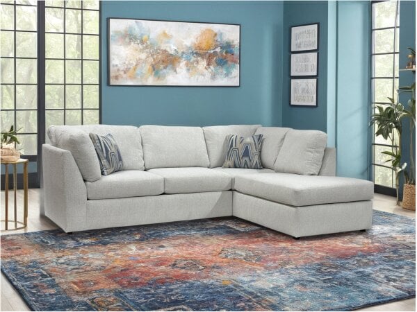 Beck 2 Piece Sleeper Sectional - Image 2