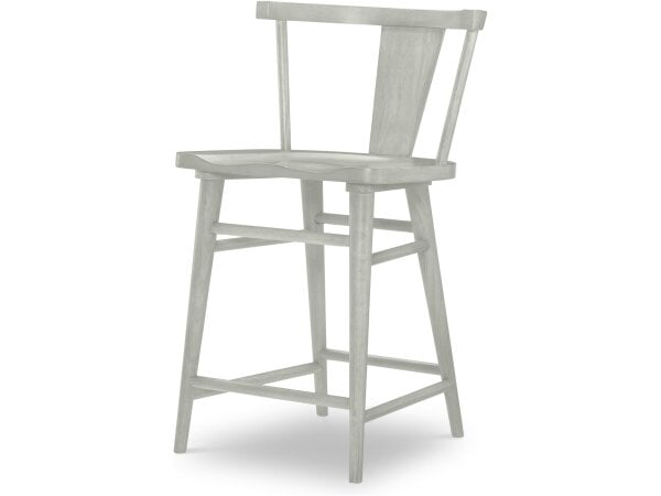 XXX’s and OOO’s Splat Back Stool Bellflower Barstools Legacy Classic Furniture