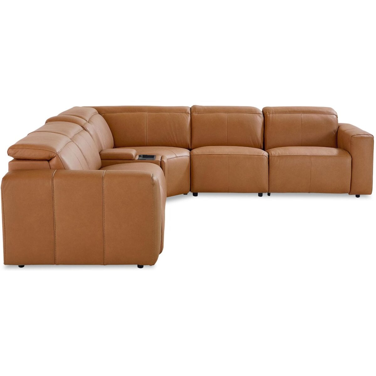 Airy Leather Power Reclining Sectional – Talsma Furniture - West
