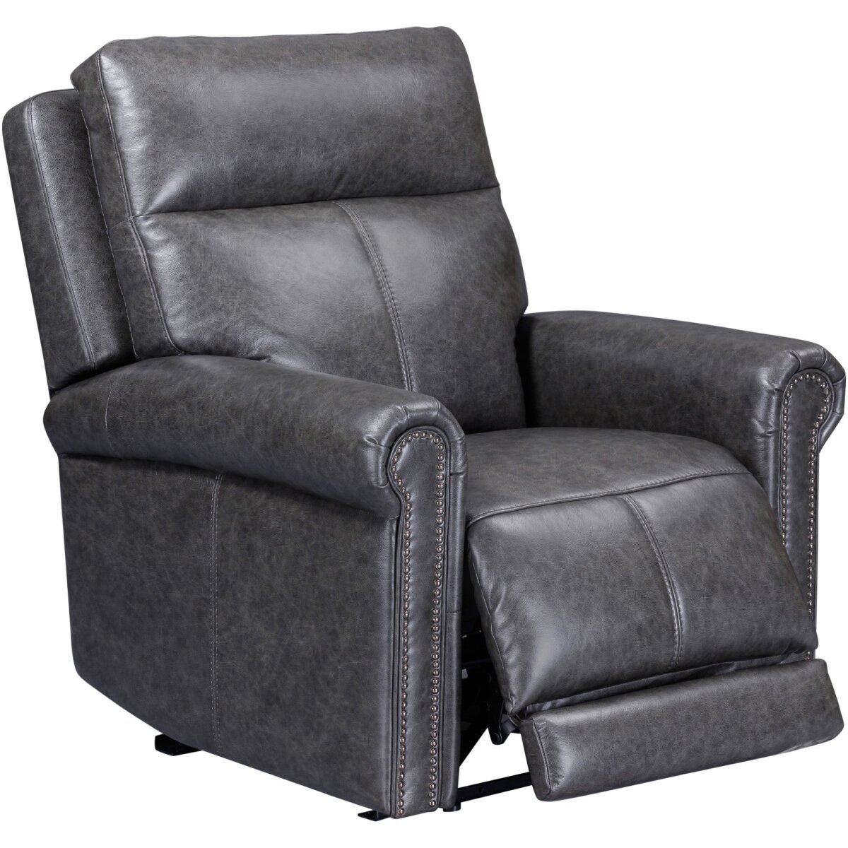 Alexander Power Recliner with Power Headrest and Lumbar Stone