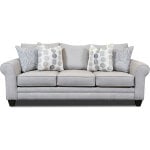 Amos Pebble Sofa with Pillows