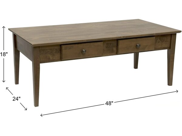 Shaker Large Coffee Table Flagstone - Image 3