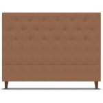 Design Lab Queen Button Tufted Ginger Headboard
