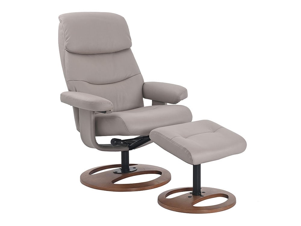 BENDS-7895A-HK042100_03 Avery Chair and Ottoman Mushroom - Image 1