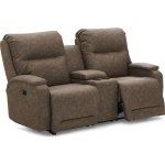 Maverly Power Rocking Recliner Console Loveseat - Image 4